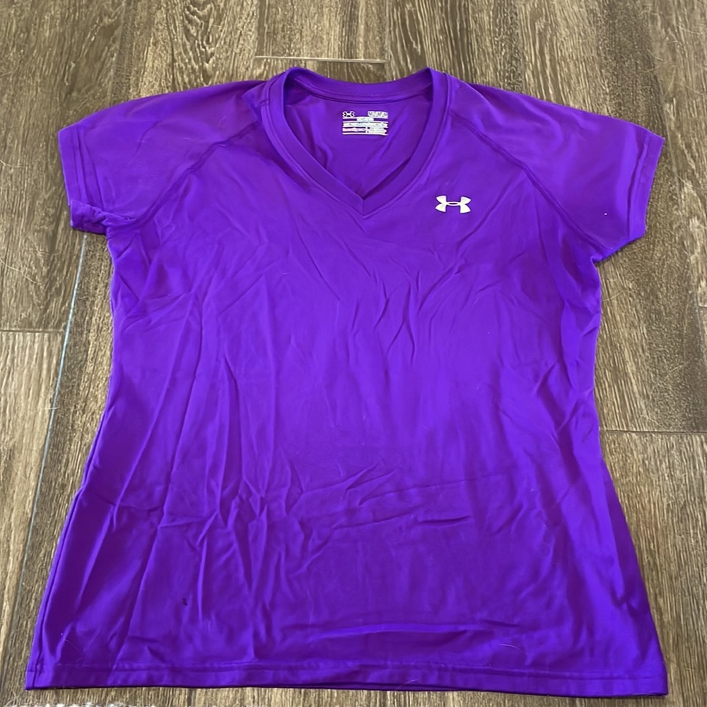 COPY - Purple Short-Sleeve Under Armour T-Shirt